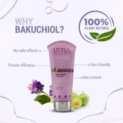 Lotus Herbals Youthrx Firm & Bright Face Wash Bakuchiol Retinol