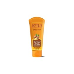 Lotus Herbals Safe Sun Detan After-Sun Face Scrub Walnut & Turmeric