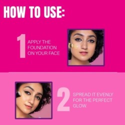 Elle 18 Lasting Glow Liquid Radiant Full Coverage Foundation for All