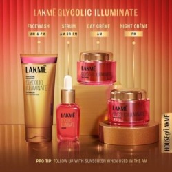 Lakmé Glycolic Illuminate Serum with 1% Glycolic Acid Reduces