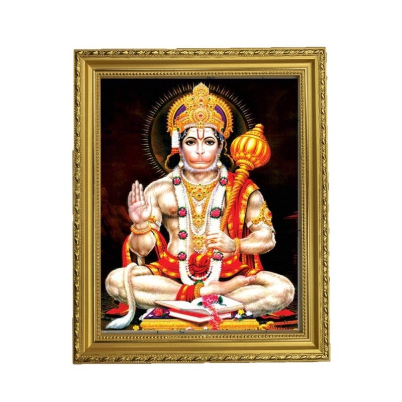 Satvik Lord Hanumanji, Bajrangbali (Lord of Strength) Designer Golden