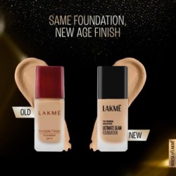 Lakmé Invisible Finish SPF 8 Liquid Foundation, Shade 02, Full