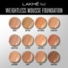 Lakmé 9 to 5 Weightless Mousse Foundation, Beige Vanilla, Matte