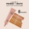 Lakmé 9-5 P+m Fdn Warm Beige Liquid Foundation, Full Coverage, Matte