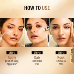 Lakmé 9to5 Powerplay Priming Medium Coverage Normal Skin,liquid Matte