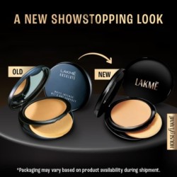 Lakmé Showstopper Collection Unreal Dual Cover Pressed Powder, Rose