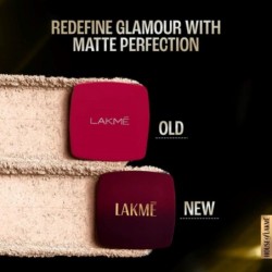 Lakmé Forever Matte Compact, Smooth Finish, for All Skin Lasts for 12 Hrs, Even Toned Look, Natural Coral