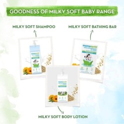 Mamaearth Milky Soft Natural Lip Balm for Babies with Oats, Milk
