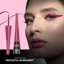Facescanada Magneteyes Color Eyeliner Gel - Graceful Burgundy,glossy