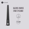 Sugar Cosmetics Gloss Boss 24Hr Glossy Eyeliner Gel with Brush