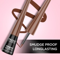 Facescanada Magneteyes Color Eyeliner Gel - Powerful Brown,glossy