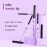 Plum Eye-Swear-by Kajal Deep Black Creamy Smooth Smudge-Proof