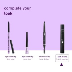 Plum Lash Drama 1-4-All Mascara Length + Curl + Volume + Definition