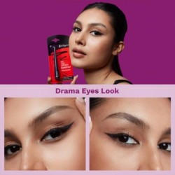 Pilgrim Black Scandal Eyeliner Pencil Intense Matte Finish Smudge