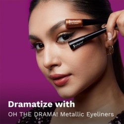 Pilgrim Black Scandal Eyeliner Pencil Intense Matte Finish Smudge