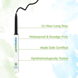 Mamaearth Long Stay Kajal Pencil Black Retractable Waterproof