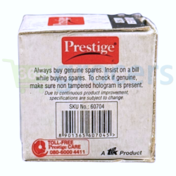 Prestige Stainless Steel Cooker Whistle Suitable for All Regular