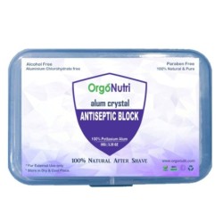 Orgonutri Premium Alum Crystal (Tawas), Antiseptic Alum Block