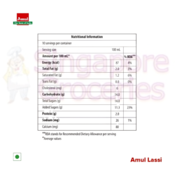 Amul Lassi Rose Flavor Carton (32 X ) 250ml