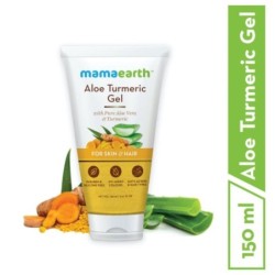 Mamaearth Aloe Turmeric Gel, with Pure Aloe Vera & Turmeric for Skin