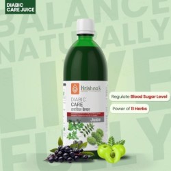 Krishna's Diabic Care Juice - Blend of 11 Herbs Methi, Amla, Karela