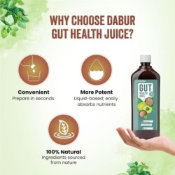 Dabur Gut Health Juice - 100% Natural & Ayurvedic All in One