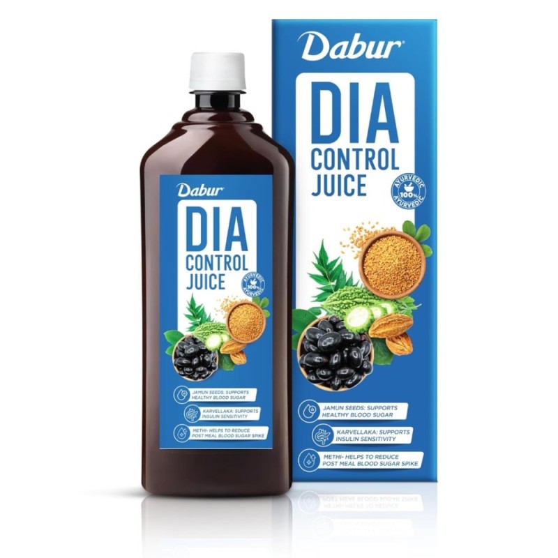 Dabur Dia Control Juice - Clinically Proven Diabetic Care Supports