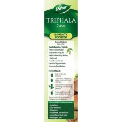 Dabur Triphala Juice - 100% Ayurvedic Formulation Improves Gut Health
