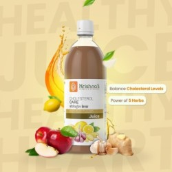 Krishna's Herbal & Ayurveda Cholesterol Care Juice - Contains Honey