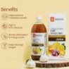 Krishna's Herbal & Ayurveda Cholesterol Care Juice - Contains Honey