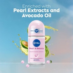 Nvea Pearl and Beauty Deo Underarm Roll on with Pearl Extracts