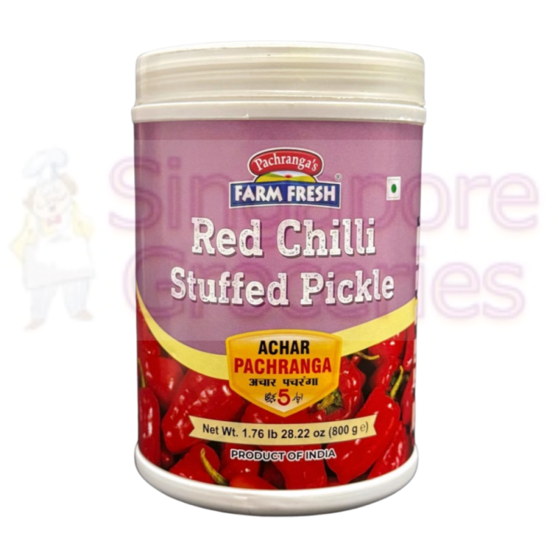 🌶️ Pachranga's Farm Fresh Red Chilli Stuffed Pickle - Product