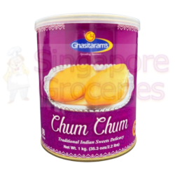 Ghasitaram's Chum Chum Authentic Indian Sweet Dish Pack of Perfect