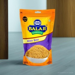Balaji Namkeen Aloo Sev Traditional Indian Snack - Crispy & Savory