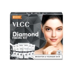 Vlcc Diamond Facial Kit, for Skin Polishing & Purification 60g