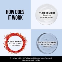 Dr. Sheth's Kesar & Kojic Acid Moisturizing Cream for Normal
