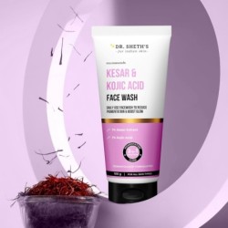 Dr. Sheth's Kesar&kojic Acid Facewashwith Kesar,kojic