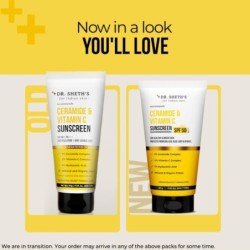 Dr. Sheth's Ceramide & Vitamin C Sunscreen SPF 50+ PA++++ In-Vivo