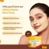 Mamaearth Ubtan Detan Face Pack with Turmeric & Saffron for Normal