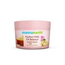 Mamaearth Multani Mitti Oil Balance Face Pack with Multani Mitti