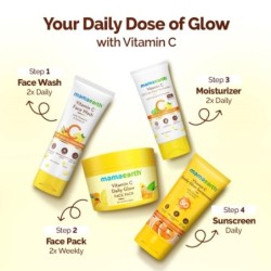 Mamaearth Vitamin C Daily Glow Face Pack with Vitamin C & Turmeric