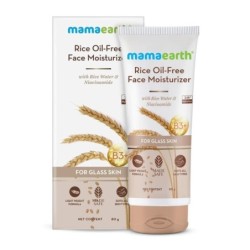 Mamaearth Rice Oil-Free Face Moisturizer for Oily Skin with Rice
