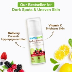 Mamaearth Bye Bye Blemishes Face Cream, for Pigmentation & Blemish
