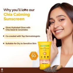 Mamaearth Chia Calming Sunscreen with Chia Seed & Ceramides