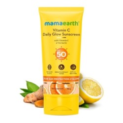 Mamaearth Vitamin C Daily Glow Sunscreen with Vitamin C & Turmeric