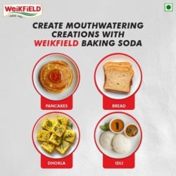 Weikfield Baking Soda Food Grade Sodium Bicarbonate Ideal for Baking