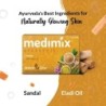Medimix Ayurvedic Sandal Glycerine Soap with Eladi Oil, (4+1 Offer