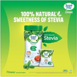 Sugar Free Green Stevia, 300 Pellets 100% Plant-Based Natural