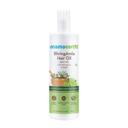 Mamaearth Bringhamla Hair Oil, with Bhringraj & Amla for Intense Hair