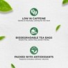 Jivraj9 Lemon Green Tea 25 Biodegradable Tea Bags Zesty Lemon Flavour